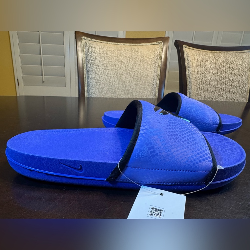 New Nike Kobe Slides Sandals Purple Black - Picture 8 of 16
